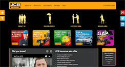 Desktop Screenshot of jcbinsurance.com